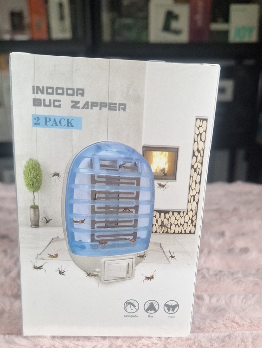 Indoor Bug Zapper - Blue/White (2 Pack)